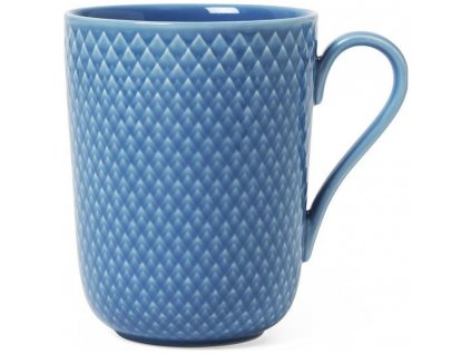 Mug RHOMBE 300 ml, blue, Lyngby