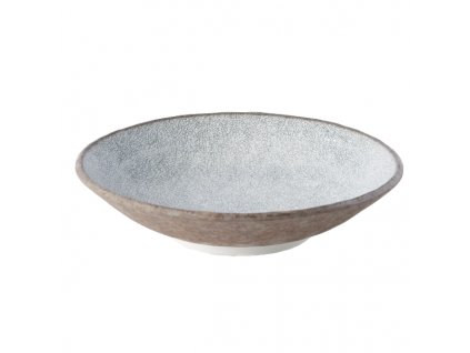 Dining bowl CRAZED GREY 700 ml, 24 cm, MIJ