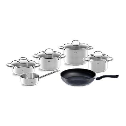 Pot set SAN FRANCISCO, 6 pcs, with pan CENIT 28 cm, Fissler