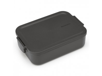 Lunch box MAKE & TAKE BENTO 1,1 l, dark grey, Brabantia