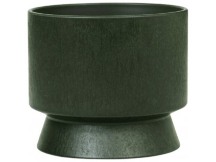 Flowerpot RECYCLED 12 cm, dark green, Rosendahl