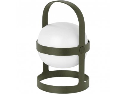 Portable table lamp SOFT SPOT 18,5 cm, LED, olive green, Rosendahl