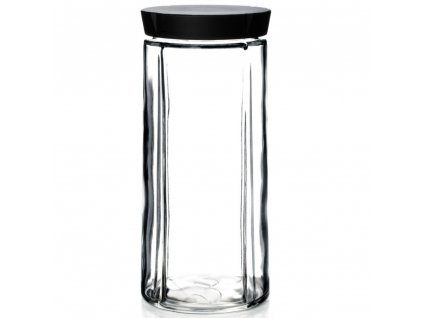 Kitchen storage jar GRAND CRU 1,5 l, black, Rosendahl