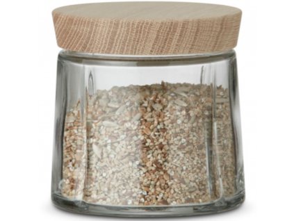 Kitchen storage jar GRAND CRU, 500 ml, oak lid, Rosendahl