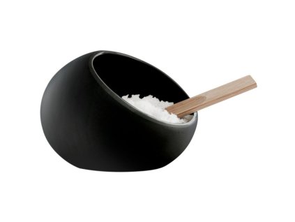 Salt cellar RO 11,5 cm, black, Rosendahl