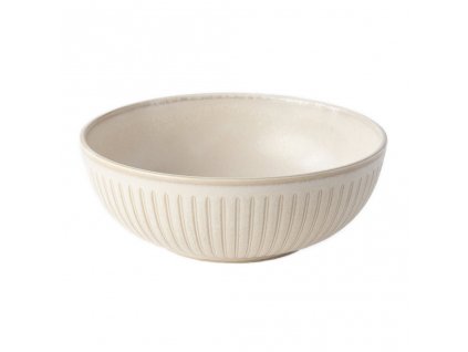 Serving bowl RIDGED ALABASTER 19,5 cm, 1 l, MIJ
