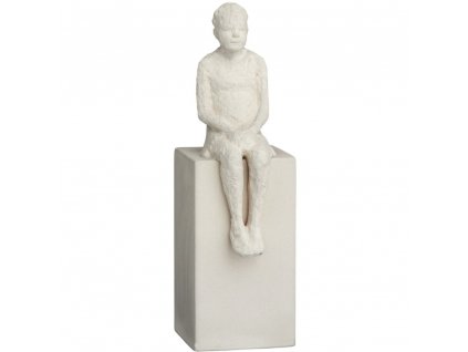 Figurine THE DREAMER 21,5 cm white, stoneware, Kähler