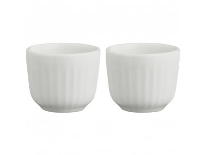 Egg cup HAMMERSHOI, set of 2 pcs, white, Kähler