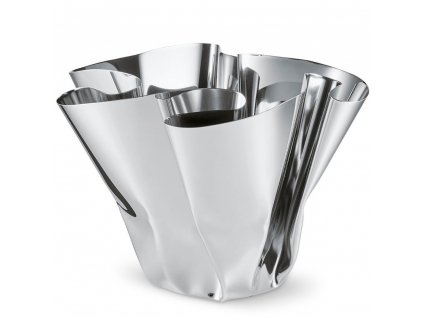 Vase MARGEAUX, 30 cm, polished stainless steel, Philippi