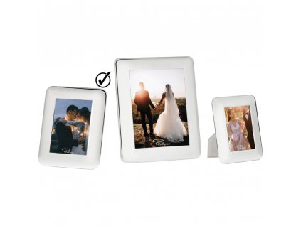 Photo frame MARRIAGE 18 x 23 cm, silver, Philippi