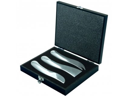 Cheese knife set WAVE, 3 pcs, stainless steel, Philippi