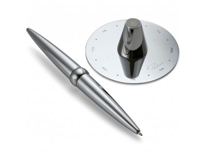 Pen holder HELICOPTER 15 cm, silver, Philippi
