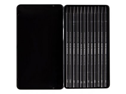 Pencil set PRINTWORKS GRAPHITTE, 12 pcs, Printworks