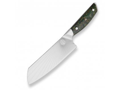 Santoku knife SANDVIK GREEN NORTHERN SUN 18,5 cm, Dellinger