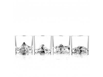Whiskey glass THE PEAKS, set of 4 pcs, Liiton