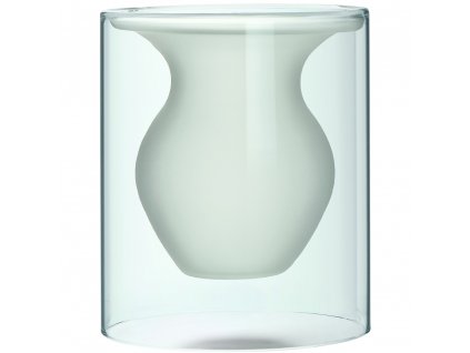 Vase ESMERALDA 15,5 cm, white, Philippi