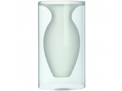 Vase ESMERALDA 23,5 cm, white, Philippi