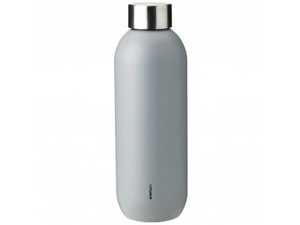 Thermos flask KEEP COOL 600 ml, light grey, Stelton