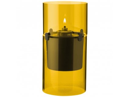 Oil lamp LUCIE 17,5 cm, amber, Stelton
