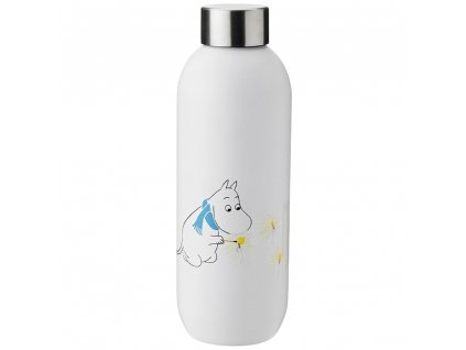 Thermos flask TO GO CLICK MOOMIN 750 ml, frost, Stelton