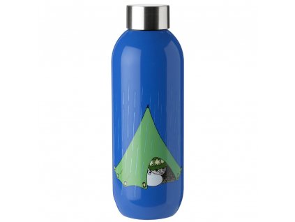 Thermos flask TO GO CLICK MOOMIN 750 ml, blue, Stelton