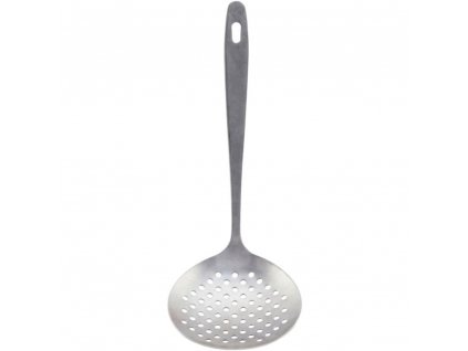 Colander spoon DAILY 29 cm, silver, Nicolas Vahé