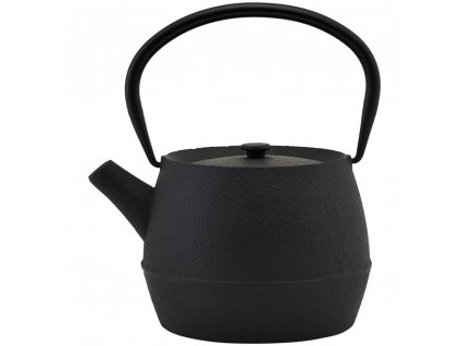 Teapot CAST 17 cm, black, cast iron, Nicolas Vahé