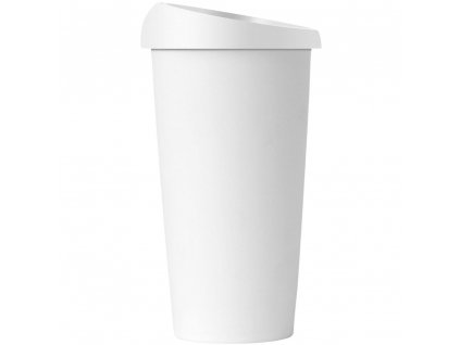 Tea mug with lid ANYTIME EMMA 450 ml, white, Viva Scandinavia