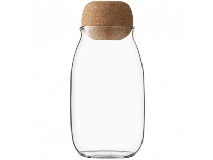 Kitchen storage jar CORTICA 200 ml, glass, Viva Scandinavia