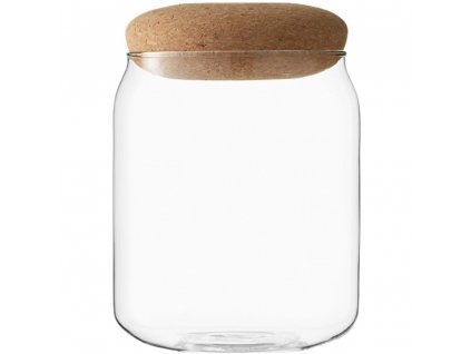 Kitchen storage jar CORTICA 800 ml, glass, Viva Scandinavia