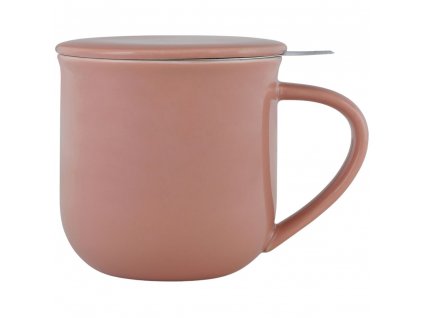 Tea infuser mug MINIMA EVA, 380 ml, pink, Viva Scandinavia