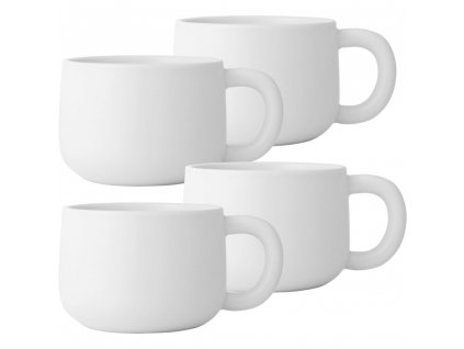 Tea cup ISABELLA, set of 4 pcs, 250 ml, white, Viva Scandinavia