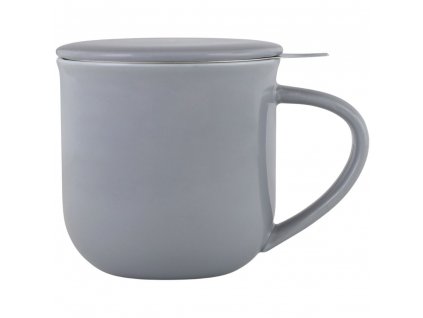 Tea infuser mug MINIMA EVA, 380 ml, grey, Viva Scandinavia
