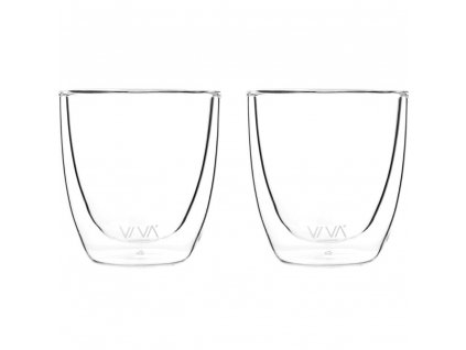 Tea glass LAUREN, set of 2 pcs, 110 ml, double-walled, Viva Scandinavia