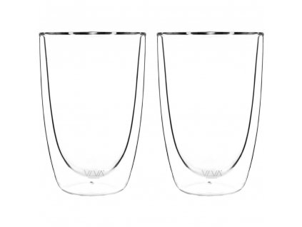 Tea glass LAUREN, set of 2 pcs, 390 ml, double-walled, Viva Scandinavia