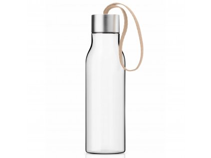 Water bottle 500 ml, beige strap, Eva Solo