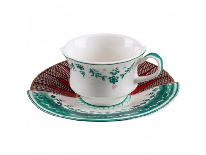 Coffee cup with saucer HYBRID CHUCUITO, Seletti