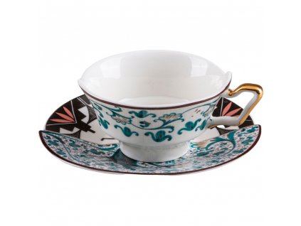 Tea cup with saucer HYBRID ASPERO Seletti