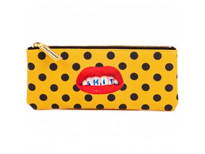 Pencil case TOILETPAPER SHIT 21 x 9 cm, Seletti