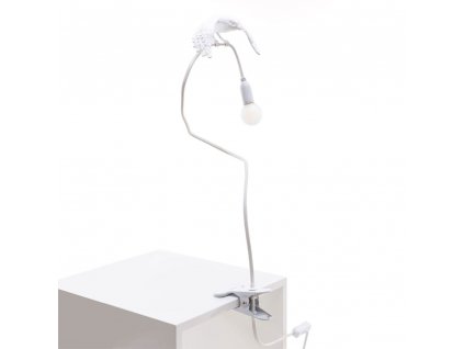 Desk lamp SPARROW TAKING OFF 100 cm, white, Seletti