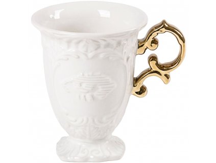 Tea mug I-WARES 11,5 cm, gold, Seletti