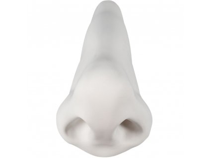 Home decoration porcelain nose MEMORABILIA MVSEVM 24 cm, white, Seletti