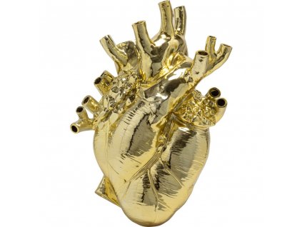 Vase LOVE IN BLOOM 60 cm, wall-mounted, gold, Seletti