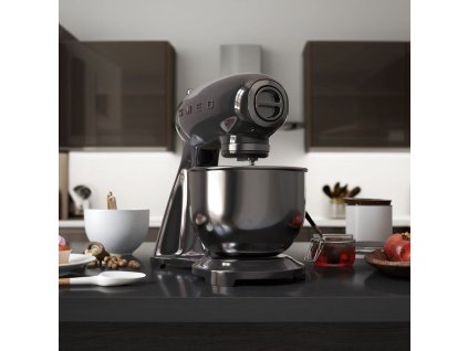 Stand mixer 50'S STYLE F03GREU, grey, Smeg