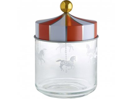 Kitchen stroage jar CIRCUS 750 ml, clear, Alessi