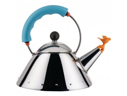 Stovetop kettle 9093 2l, blue, Alessi