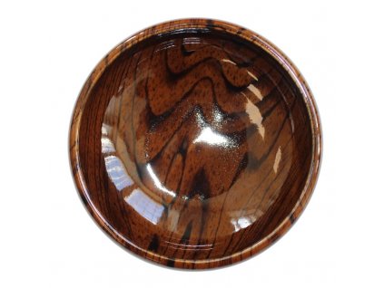 Bowl DARK KURUMI 13 cm, brown, ceramics, MIJ