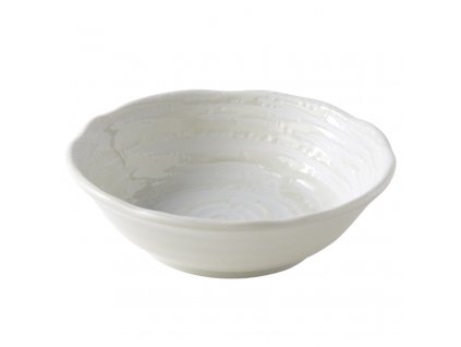 Bowl WHITE SPIRAL MIJ 200 ml, white