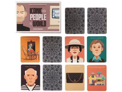 Memory game ICONIC PEOPLE, Printworks