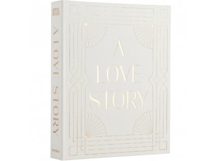 Photo album A LOVE STORY, white, Printworks